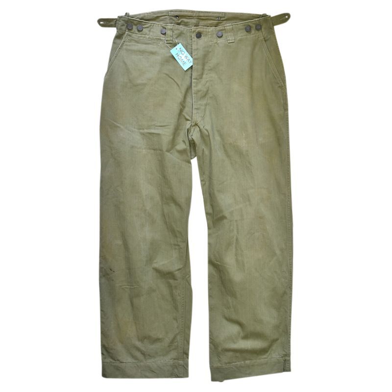 40's【ビンテージ】【米軍実物】U.S.ARMY【M43】HBT生地 フィールド
