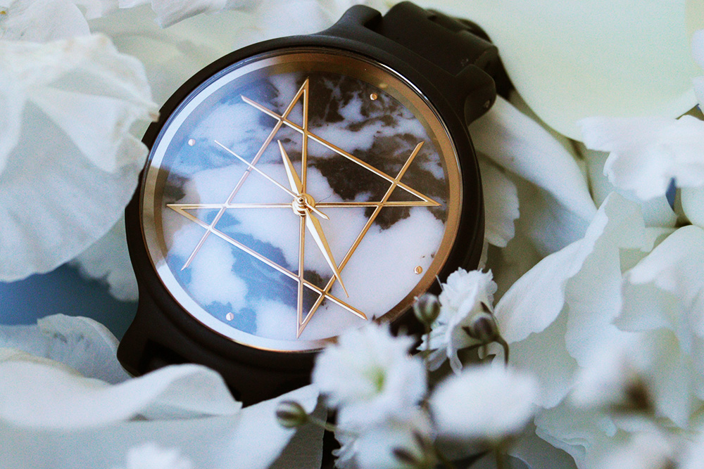 第八回受注新作商品紹介 天然石×天然木 唯一無二の美しい模様の腕時計