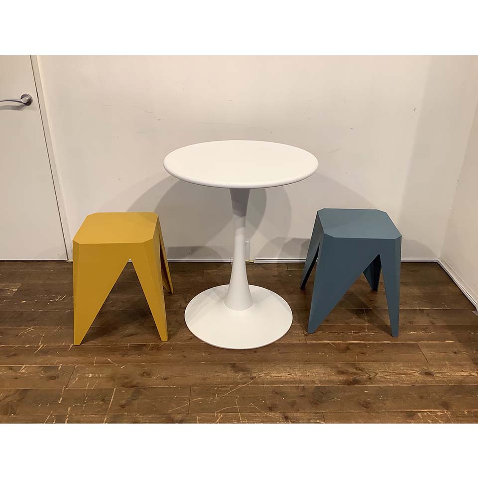 同色2脚組】スツール1806【送料無料】イエロー | NOCEノーチェ 家具