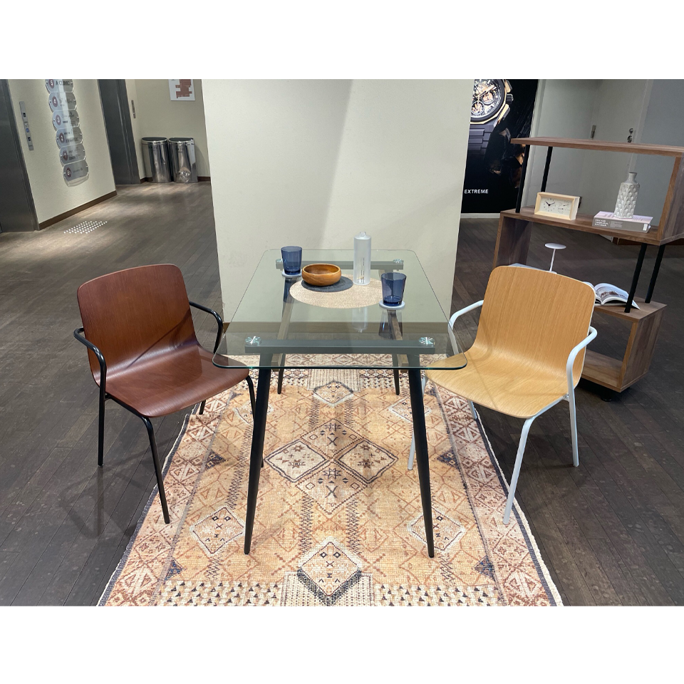 チェアDC1877【送料無料】ダークブラウン/ブラック | NOCEノーチェ