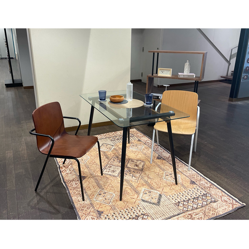 チェアDC1877【送料無料】ダークブラウン/ブラック | NOCEノーチェ