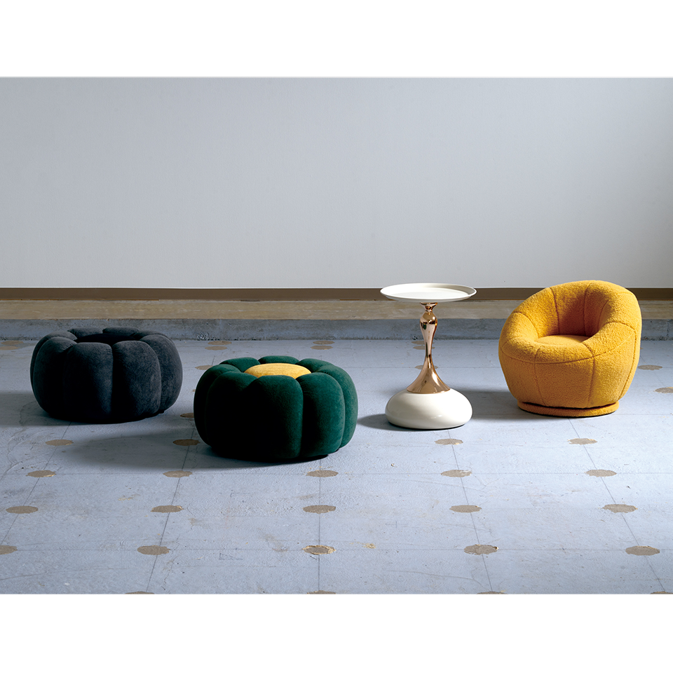 スツールOT-586【送料無料】イエロー/グリーン | NOCEノーチェ 家具