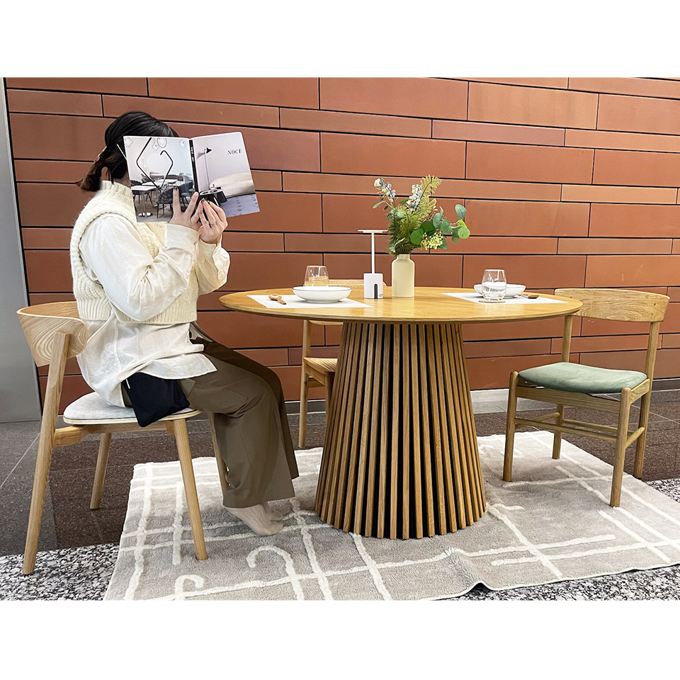 チェアWD-S263A【送料無料】ナチュラル/ライトグレー | NOCEノーチェ