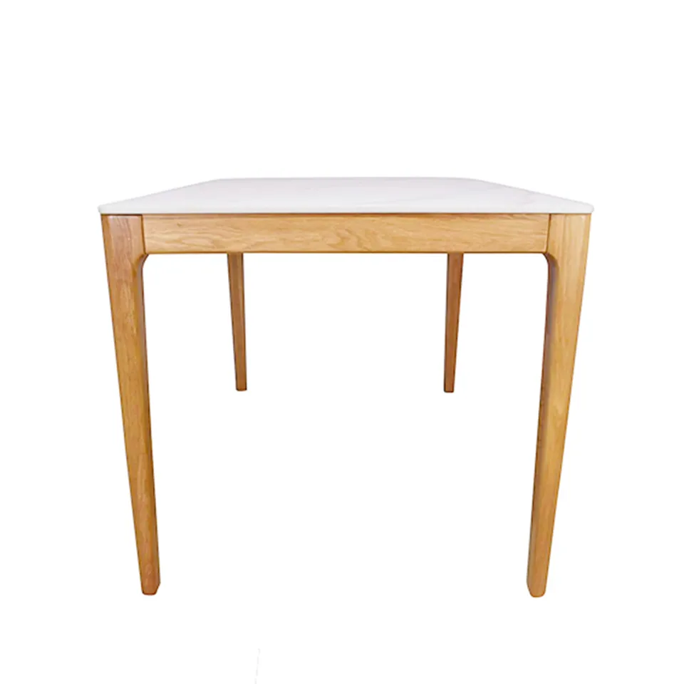 ダイニングテーブルCST-YB302-120【送料無料】ホワイト/オーク | NOCE