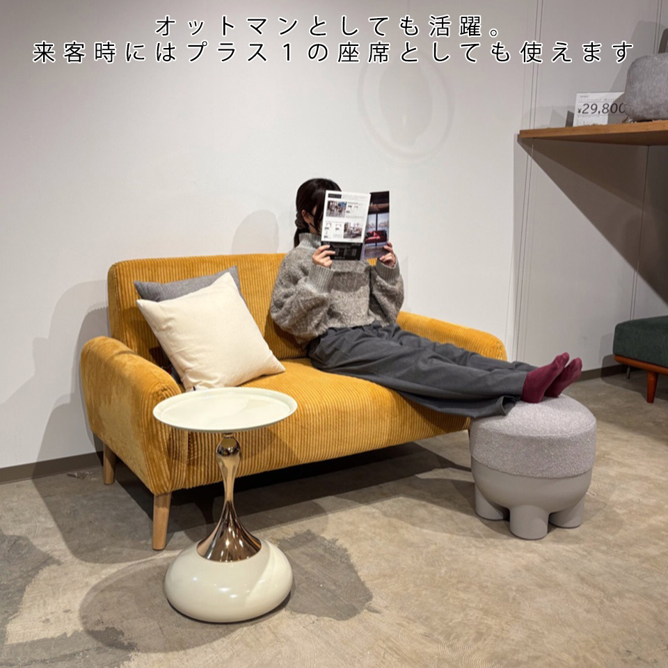 スツールSDS-002【送料無料】グレー | NOCEノーチェ 家具・インテリア通販