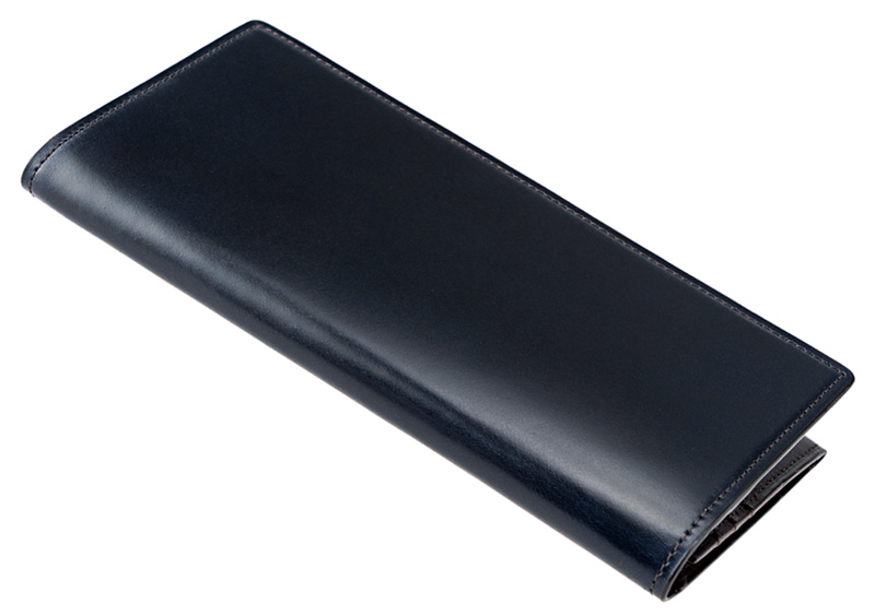 キプリス】長財布(小銭入れ付きササマチ束入)□オイルシェルコードバン