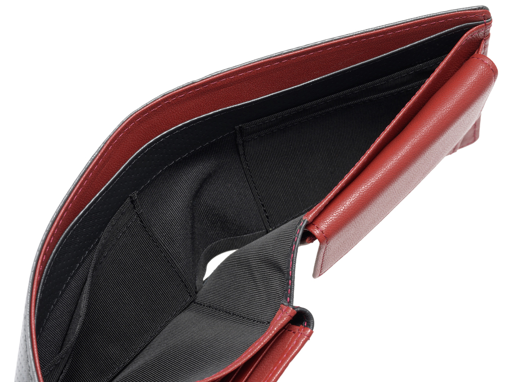 ノイインテレッセ】二つ折り財布(中ベロ・小銭入れ付き札入)□ヴィッケルン