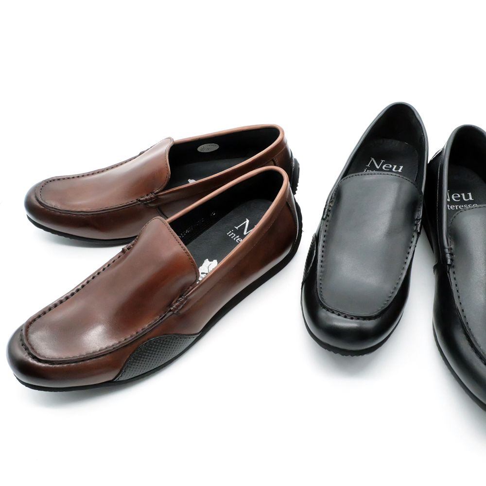 ノイインテレッセ×three generations】ドライビングモカシン