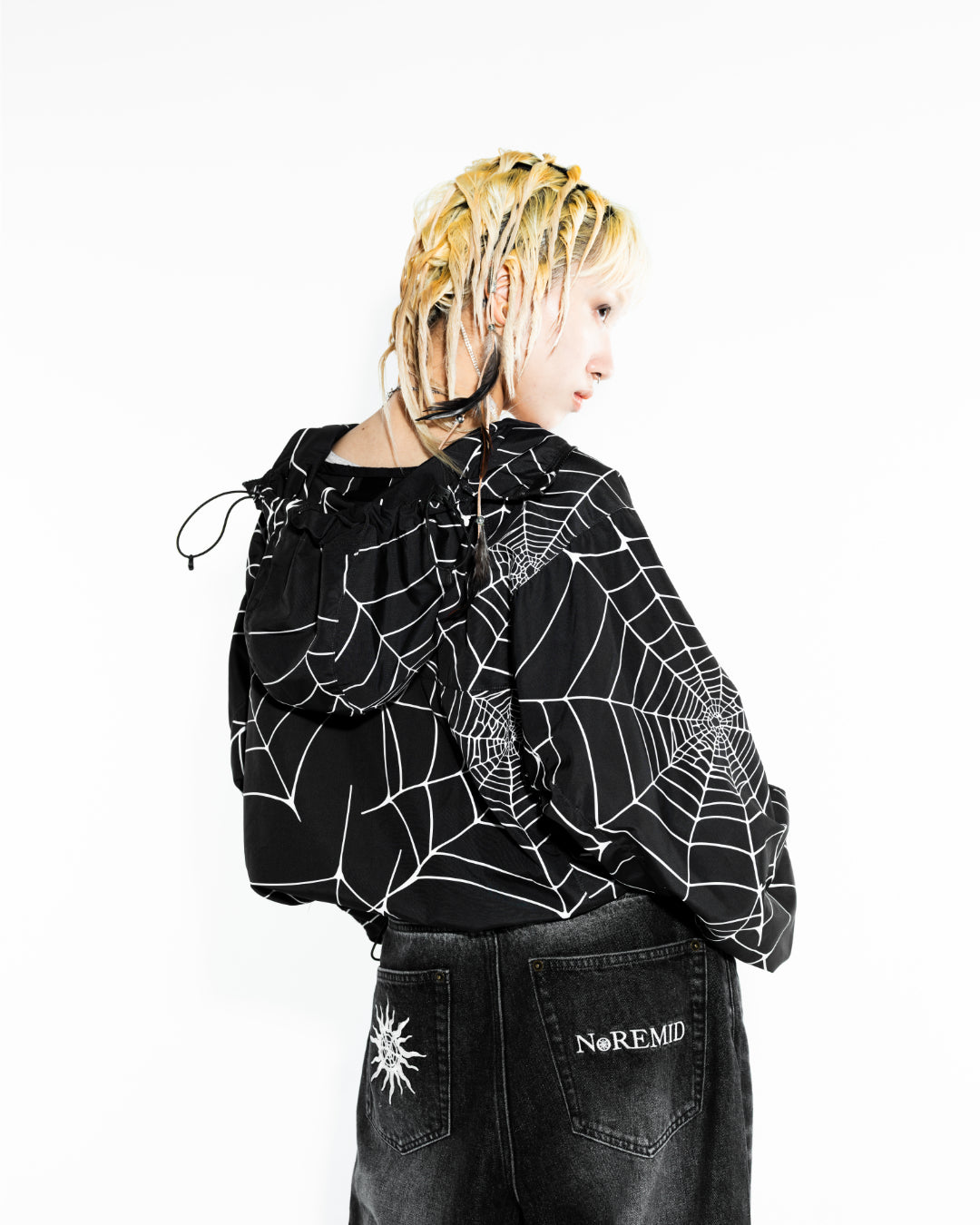 SPIDER JACKET – BLACK – NOREMID