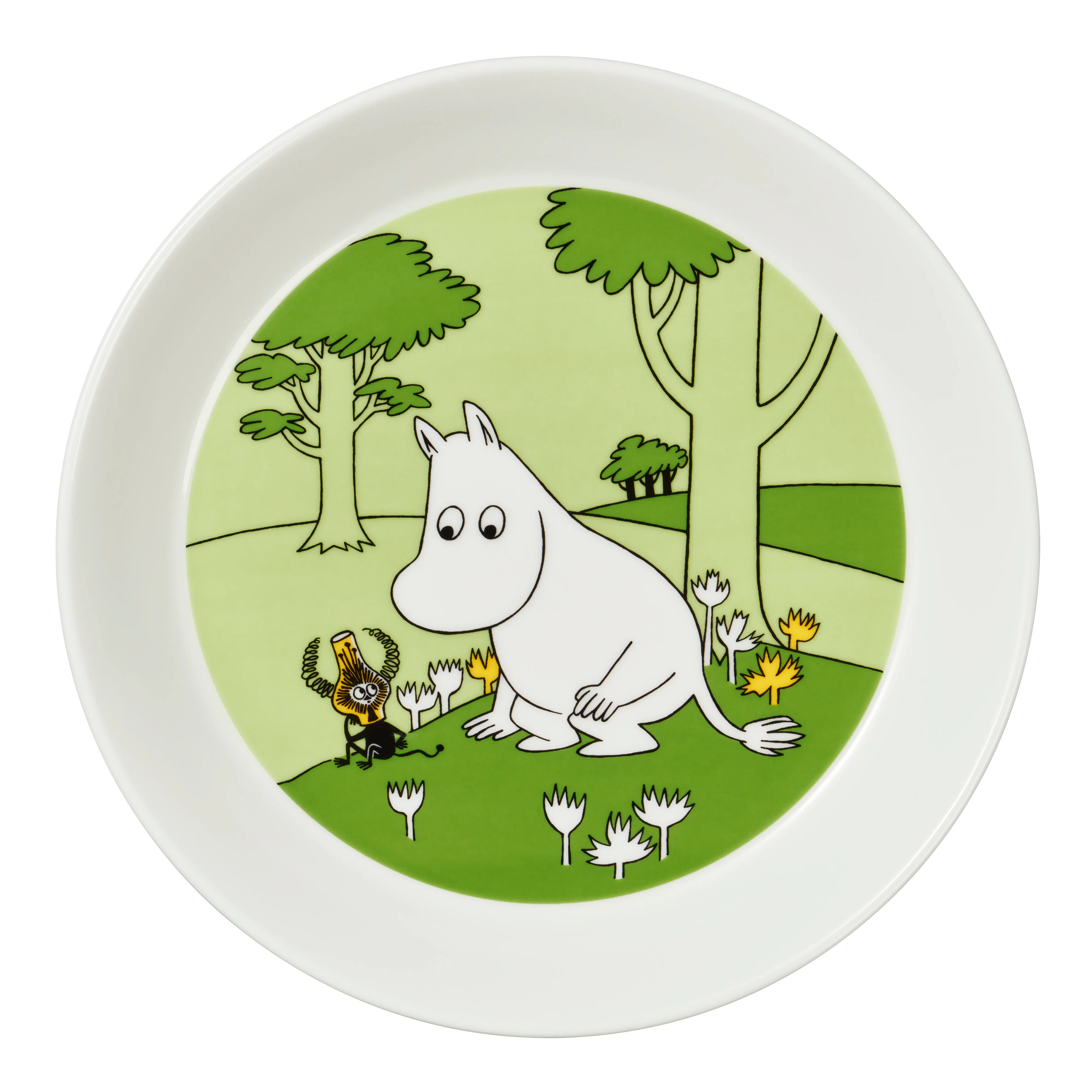 Moomin Arabia からのムーミントロール プレート - NordicNest.jp
