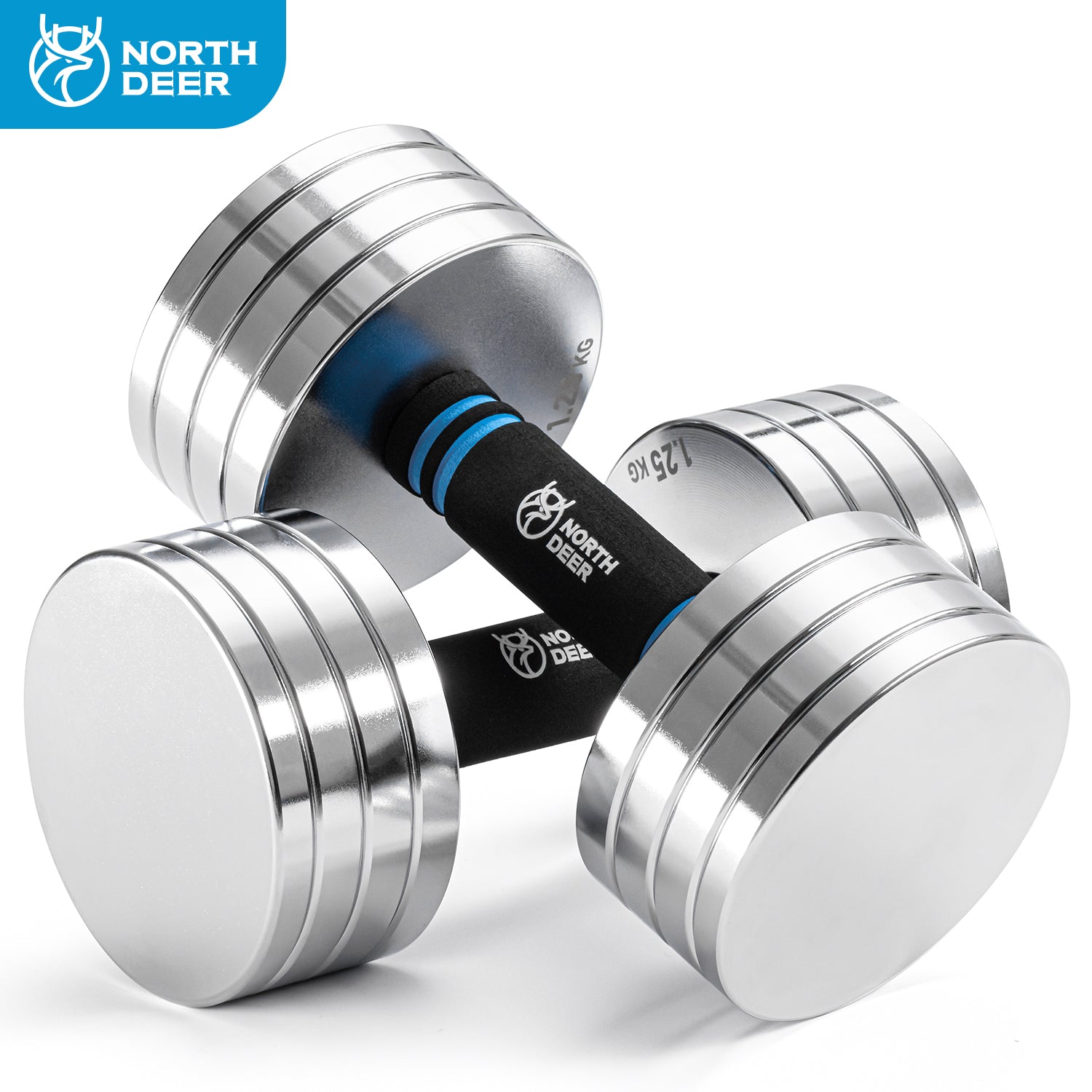 Northdeer 第二世代・可変式ダンベル サンドブラスト版 2.5kg/3kg/5.5