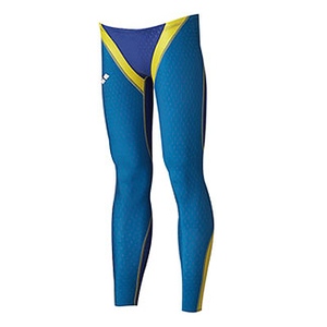 アリーナ(arena) ロングスパッツ L・RYAY(ロイヤル×Aブルー×イエロー