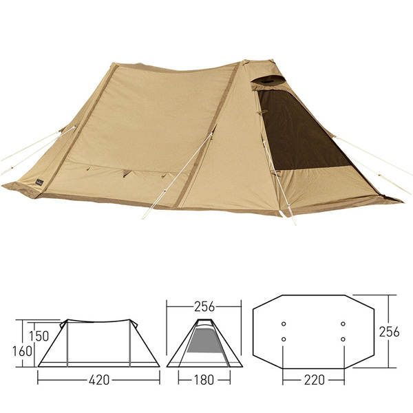 ogawa(キャンパルジャパン) ツインクレスタS T/C 3349｜アウトドア用品