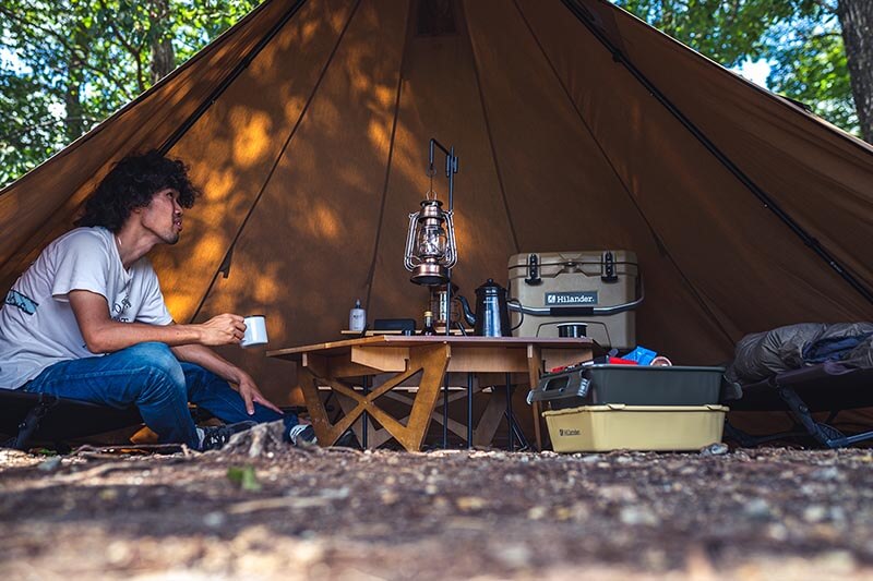 ONETIGRISの人気商品「Northgaze」にA型フレームを採用した