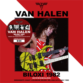 VAN HALEN - BILOXI 1982 SOUNDBOARD(2CD) - navy-blue