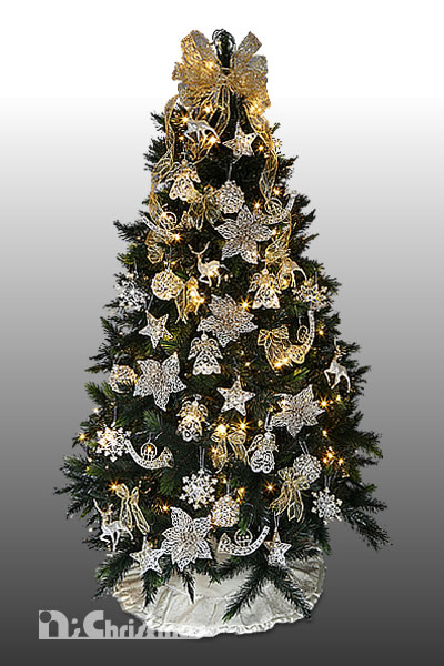 EPF中城産業キングピークツリー210cmイルミネーション400球+りんご 中