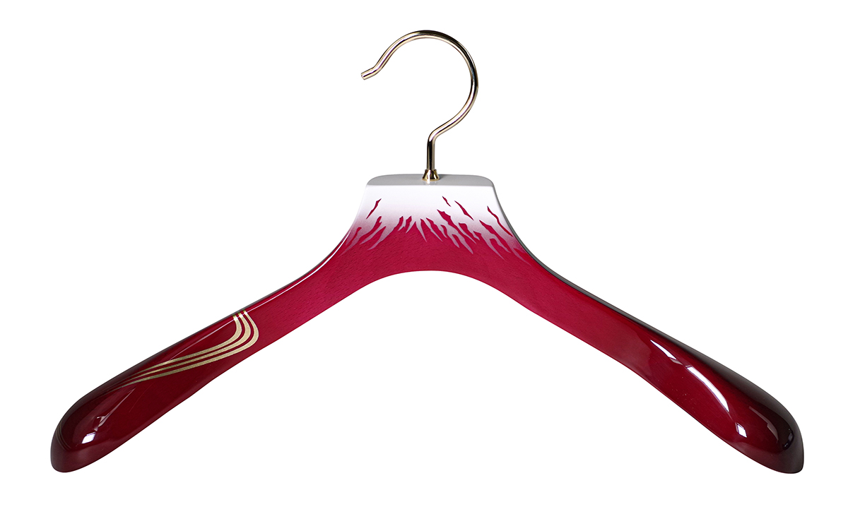 AUT-02/メンズジャケットハンガー/マーズブラウン - NAKATA HANGER