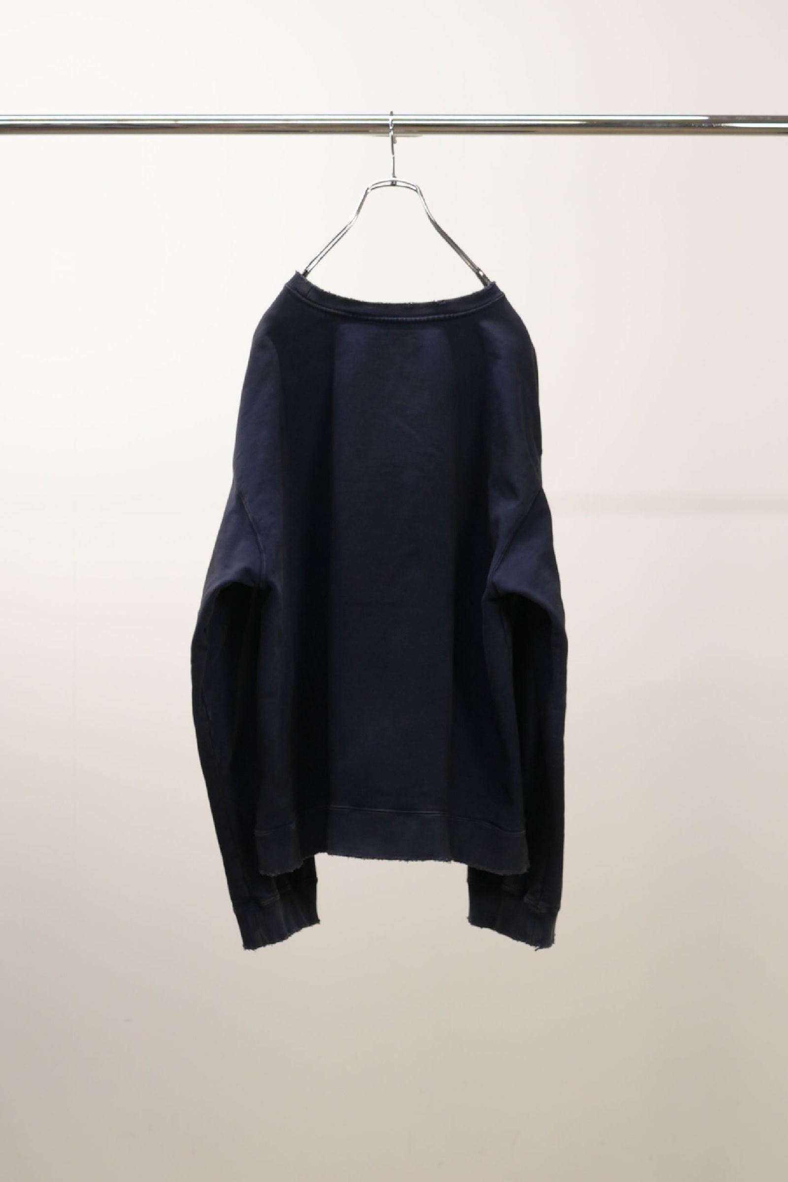 ANCELLM - BRIDGE SWEAT SHIRT | NAVY | スウェット | NapsNote