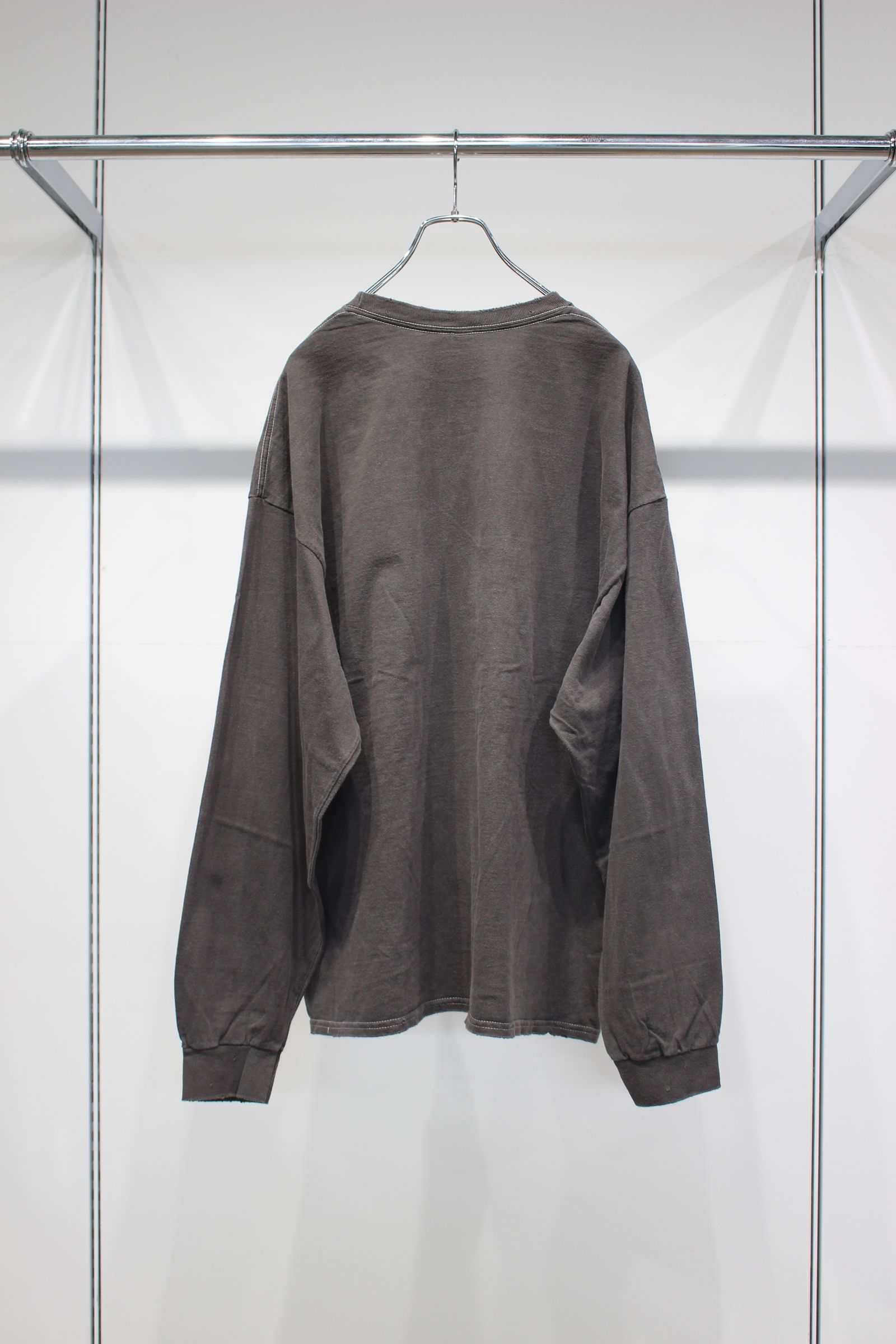 ANCELLM - BRIDGE L/S T-SHIRT | BLACK | カットソー | NapsNote