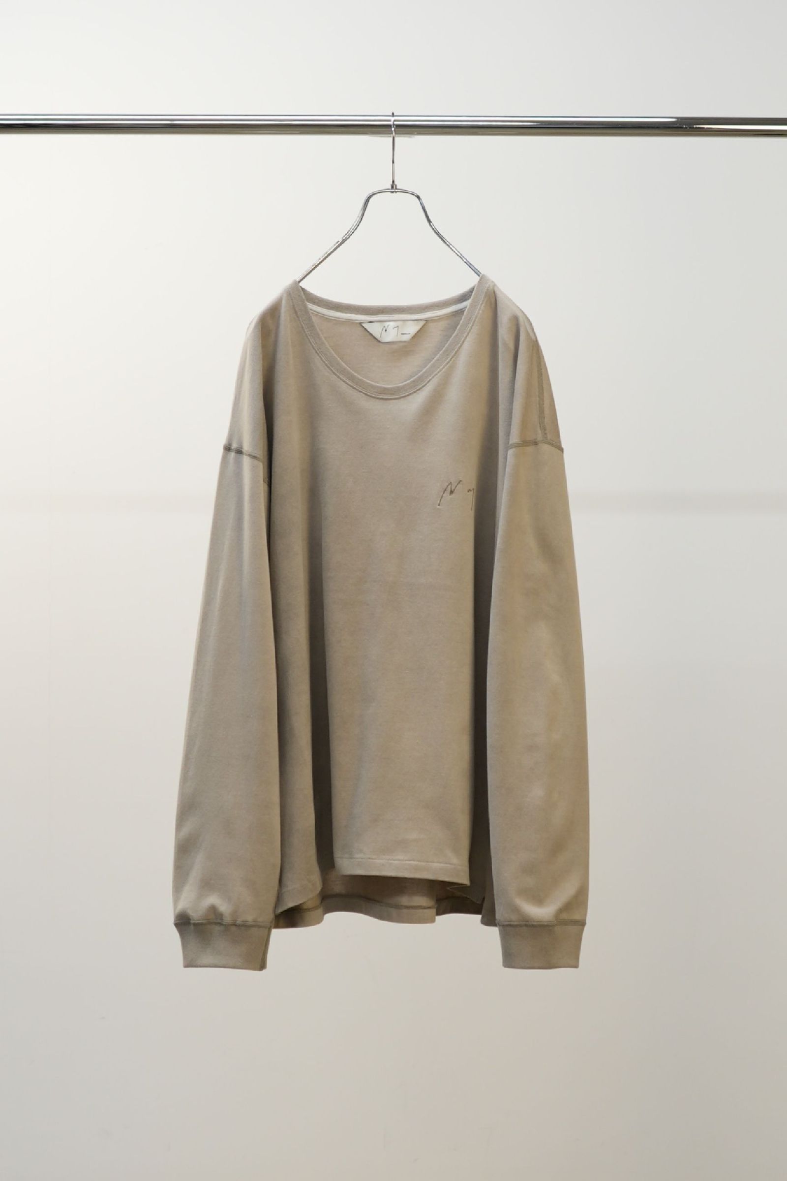 ANCELLM - UNEVENNESS type-U LS T-SHIRT | GRAY | カットソー | NapsNote