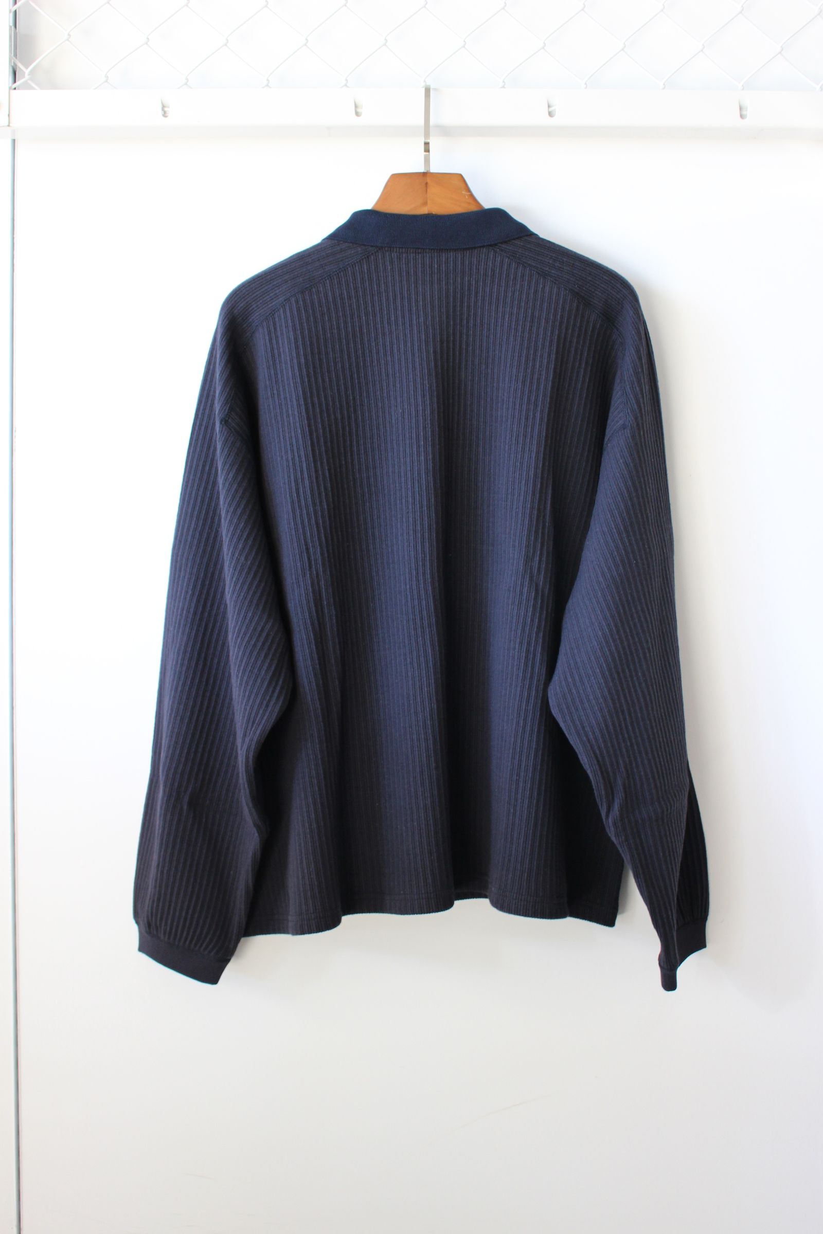 ANCELLM - HENLEY RIB LS T-SHIRT/D.NAVY | NapsNote