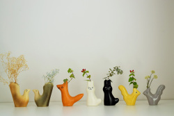 りすの花器[dieci（ディエチ）]En Liten Van (Fox)鹿児島睦-ならの実