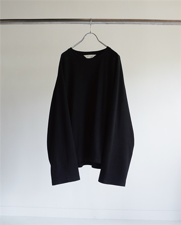 ANCELLM（アンセルム） THERMAL LS T-SHIRT （BLACK） s.t.c｜洋服
