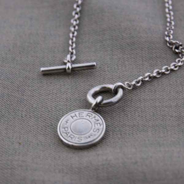HERMES エルメス セリエ ネックレス ユーズド 中古(シルバー): VINTAGE
