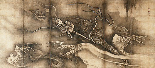 龍虎図｜根津美術館