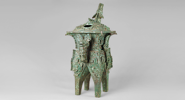 饕餮文方盉｜根津美術館