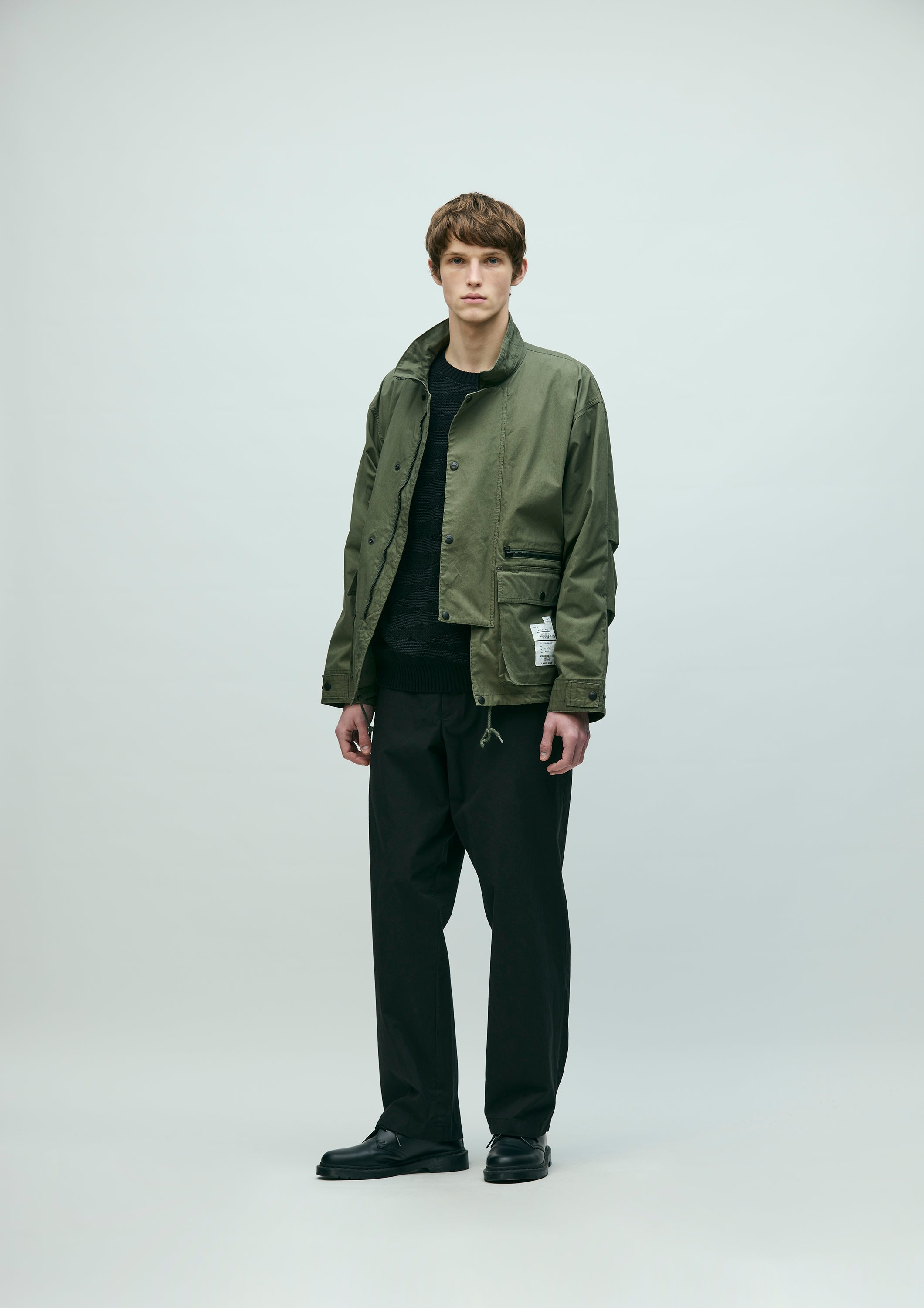 STAND COLLAR FIELD JACKET