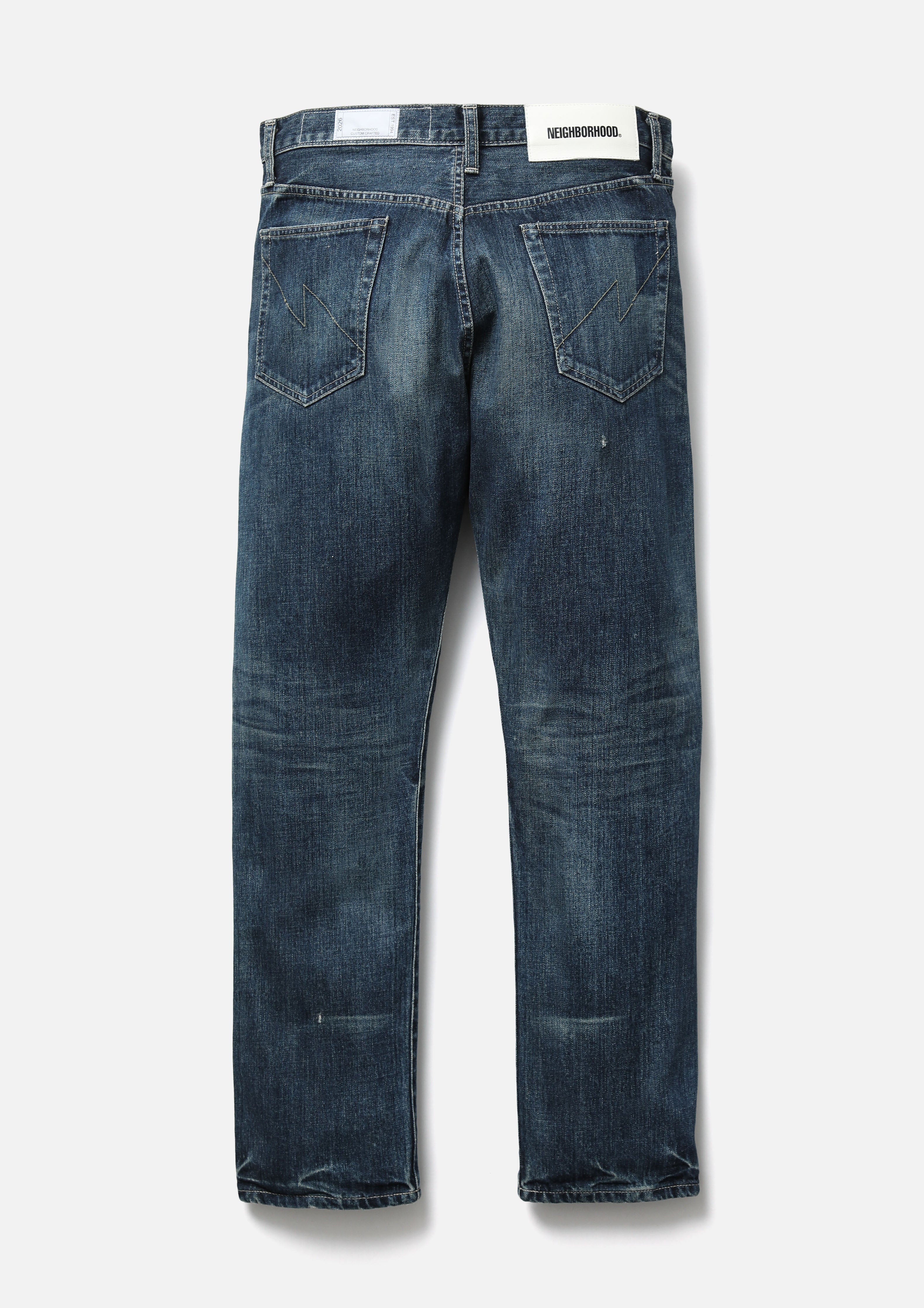 WASHED DENIM DP MID PANTS