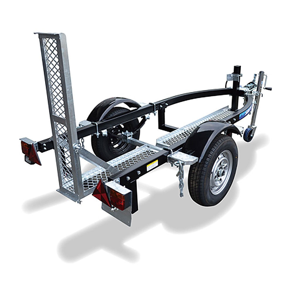 バイク専用トレーラー TR-BHD ブラックコート 最大積載量：350kg