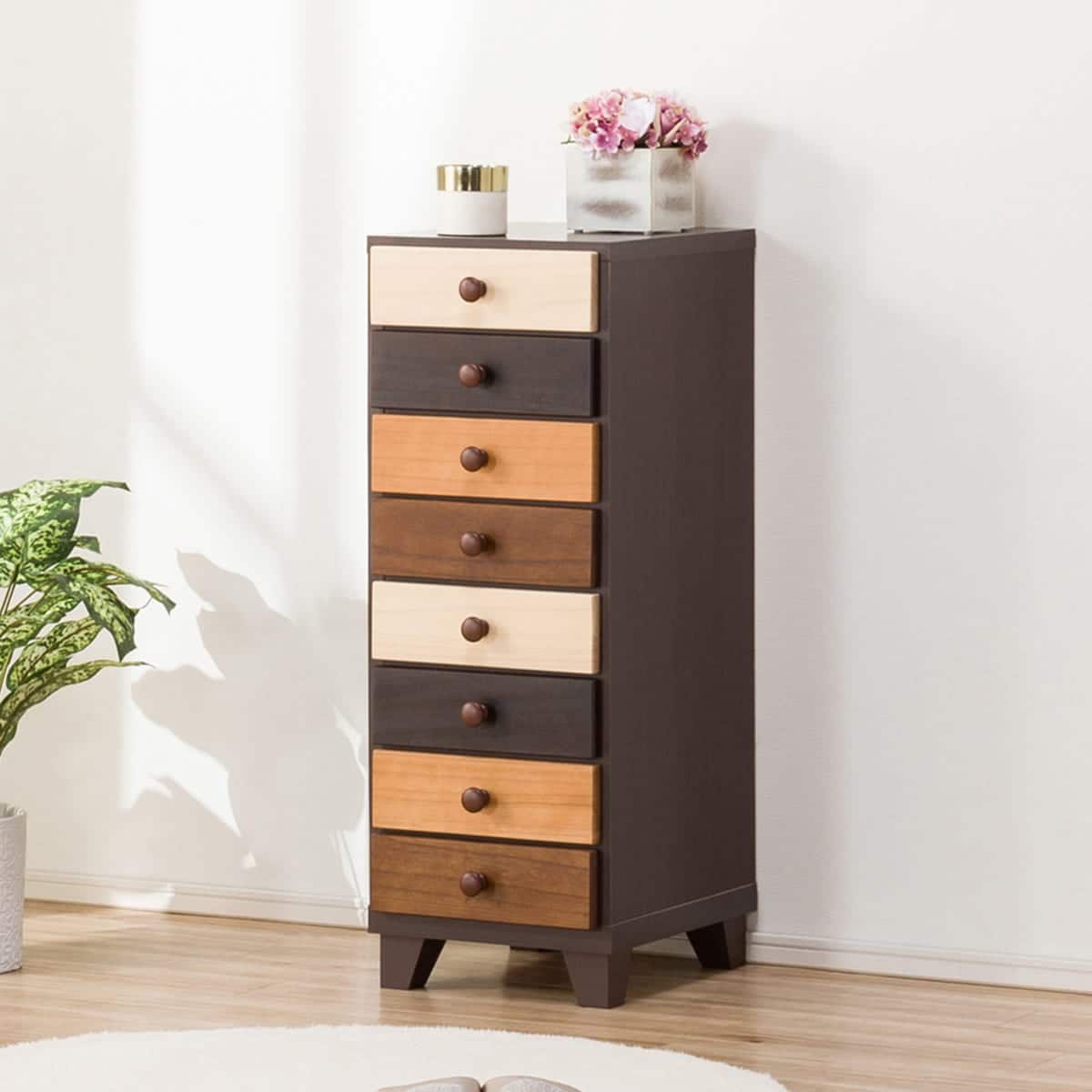 ミニチェスト ダークブラウン | ニトリネット【公式】 家具