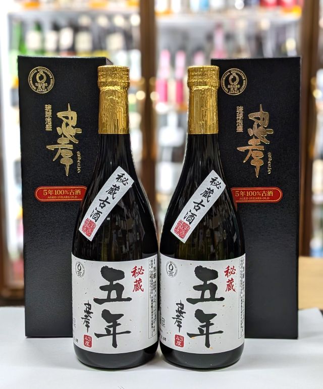忠孝酒造 忠孝5年古酒 43度