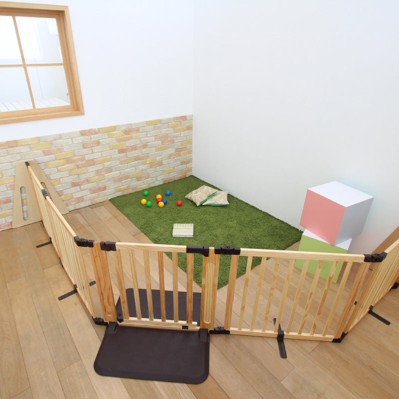 日本育児 木製パーテーション FLEX300 ベビーゲート レンタル – ベビー