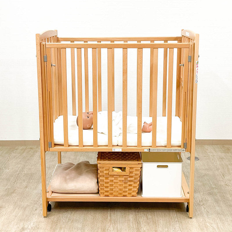 ヤマサキ】ハイタイプ ミニツーオープンベビーベッド マットレス