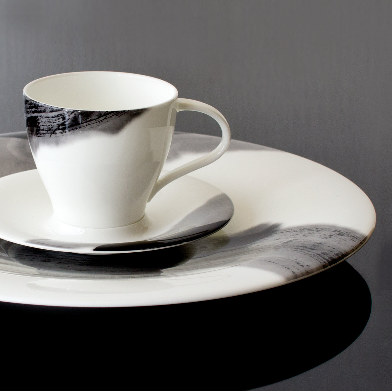 nikko食器｜コシノヒロコ｜浄 JYO 兼用碗 (240cc)｜墨の瞬｜ニッコー