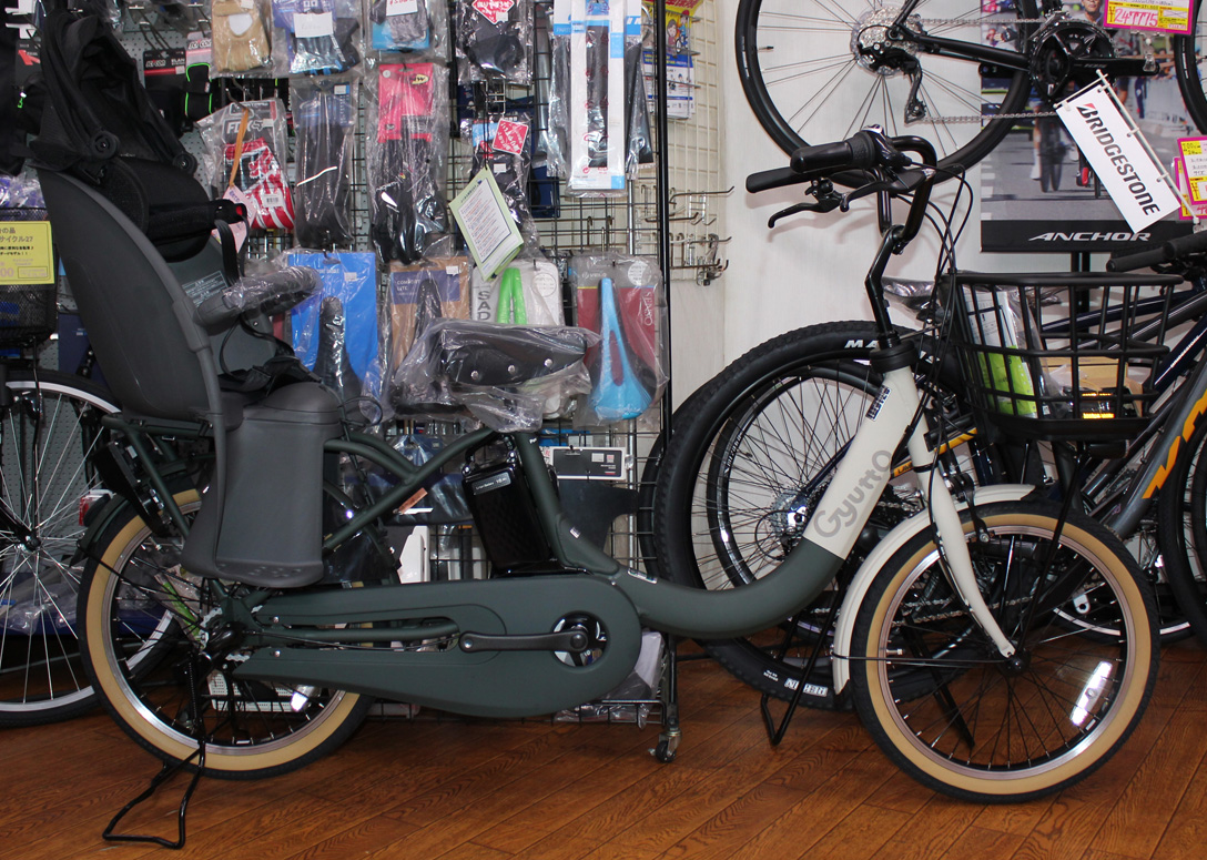 パナソニックの子乗せ電動自転車ギュットクルームR・EXが入荷いたし