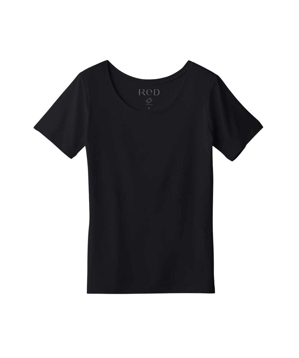 ☆ReD バイタルテック Uネックインナー半袖 (レディース) 通販【ニッセン】