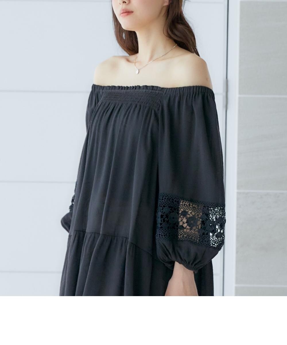 大きいサイズ＞シアーレースチュニックブラウス miclat 通販【ニッセン】