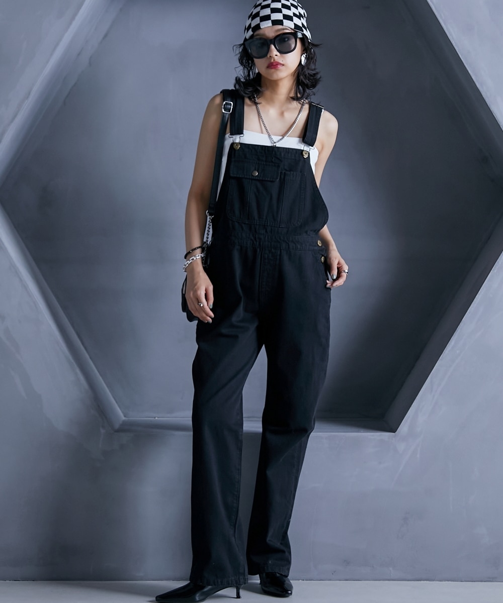 大きいサイズ＞ライトオンスデニムオーバーオール GEVS. 通販【ニッセン】