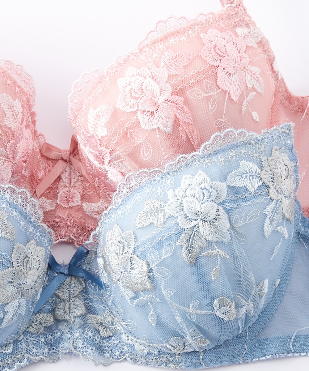 ビューティフラワーレース ブラジャー・ショーツセット 通販【ニッセン】