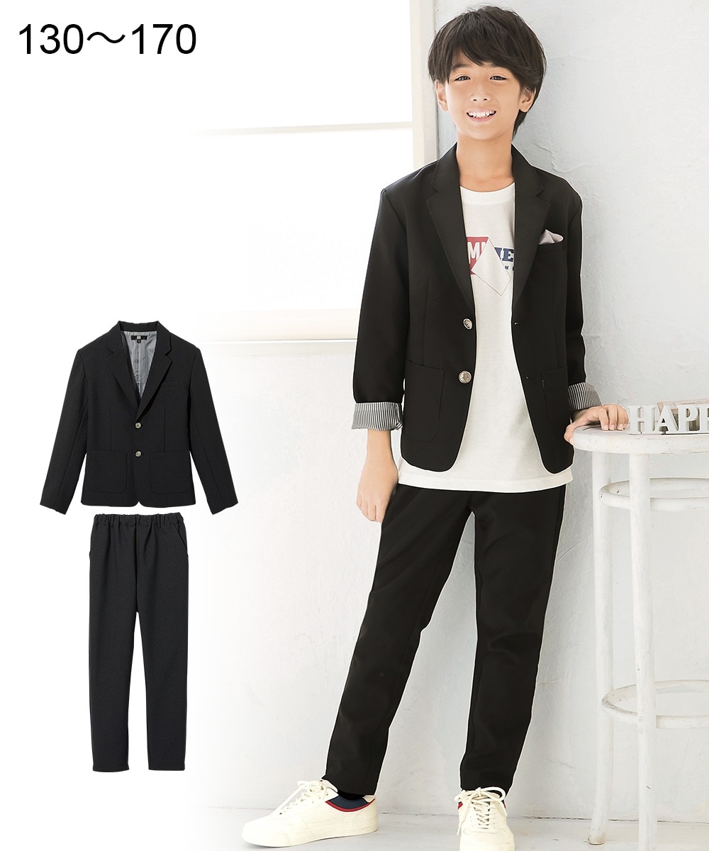 卒業式】フォーマルスーツ（ジャケット+ロングパンツすっきり