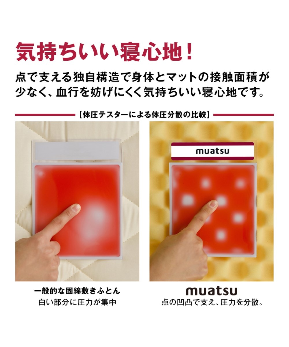 昭和西川】ムアツふとん 2フォーム110NT 通販【ニッセン】