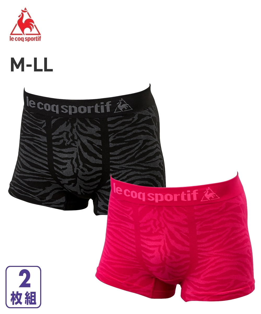 ルコックスポルティフ 成型ストレッチボクサーパンツ2枚組 （ le coq