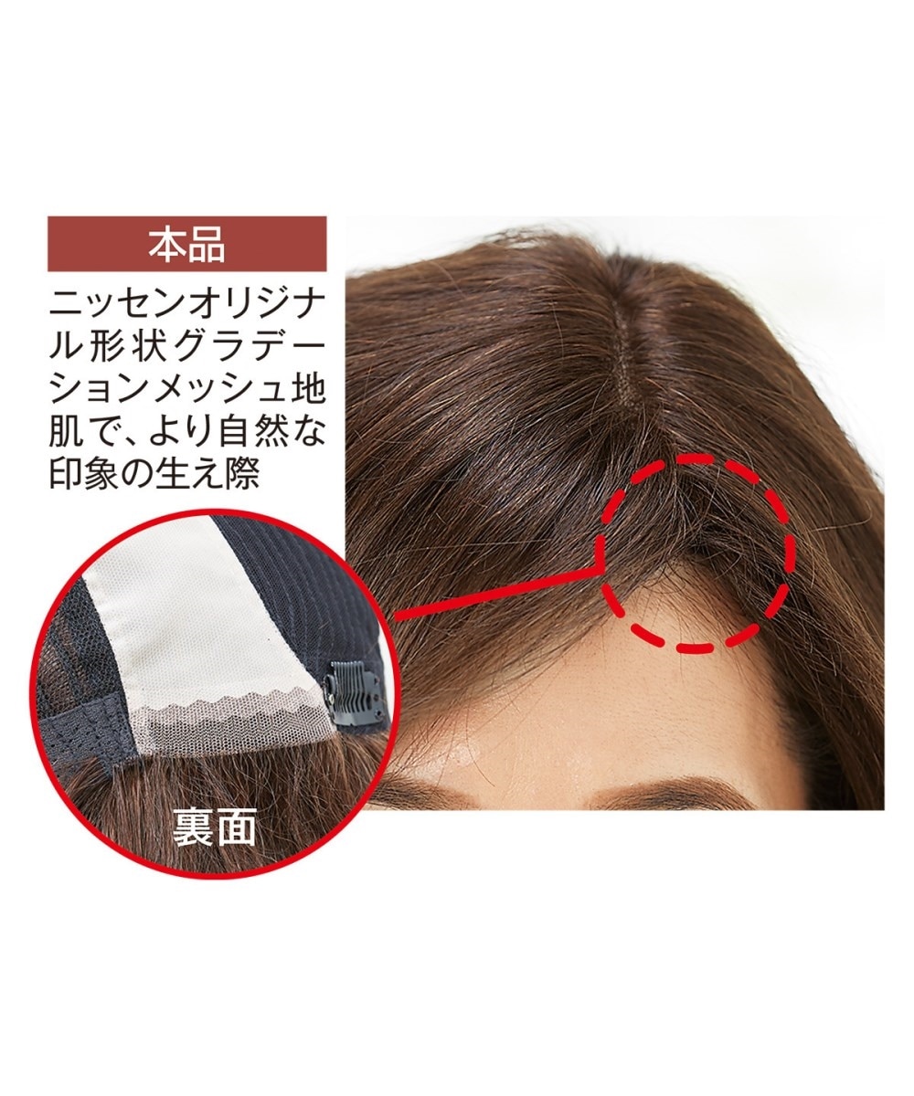 アートネイチャー 生え際ナチュラル 人毛100％フルウィッグ