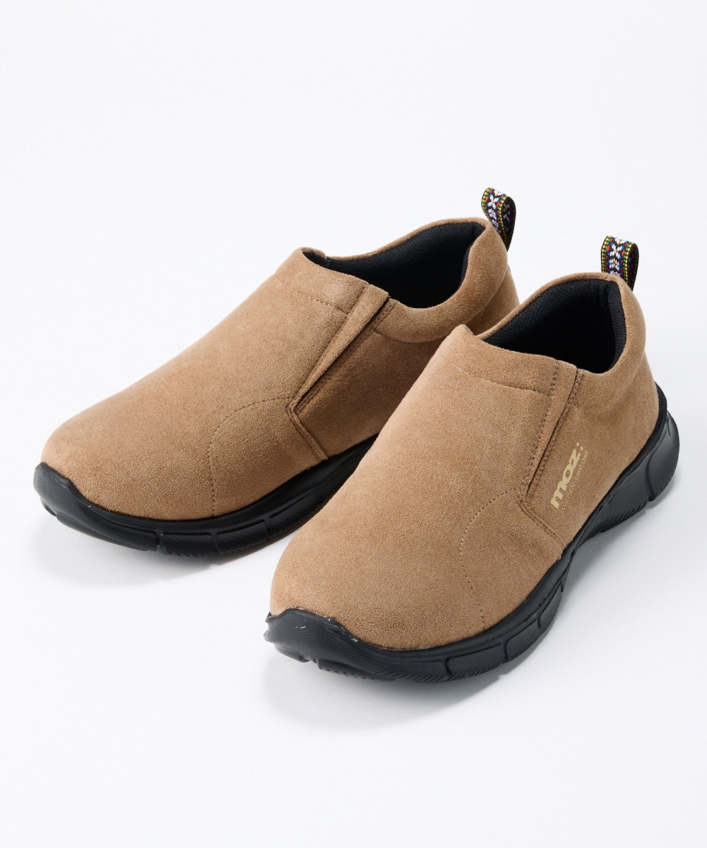 ゆったり幅広】moz（モズ）超軽量モックスリッポンスニーカー（ワイズ