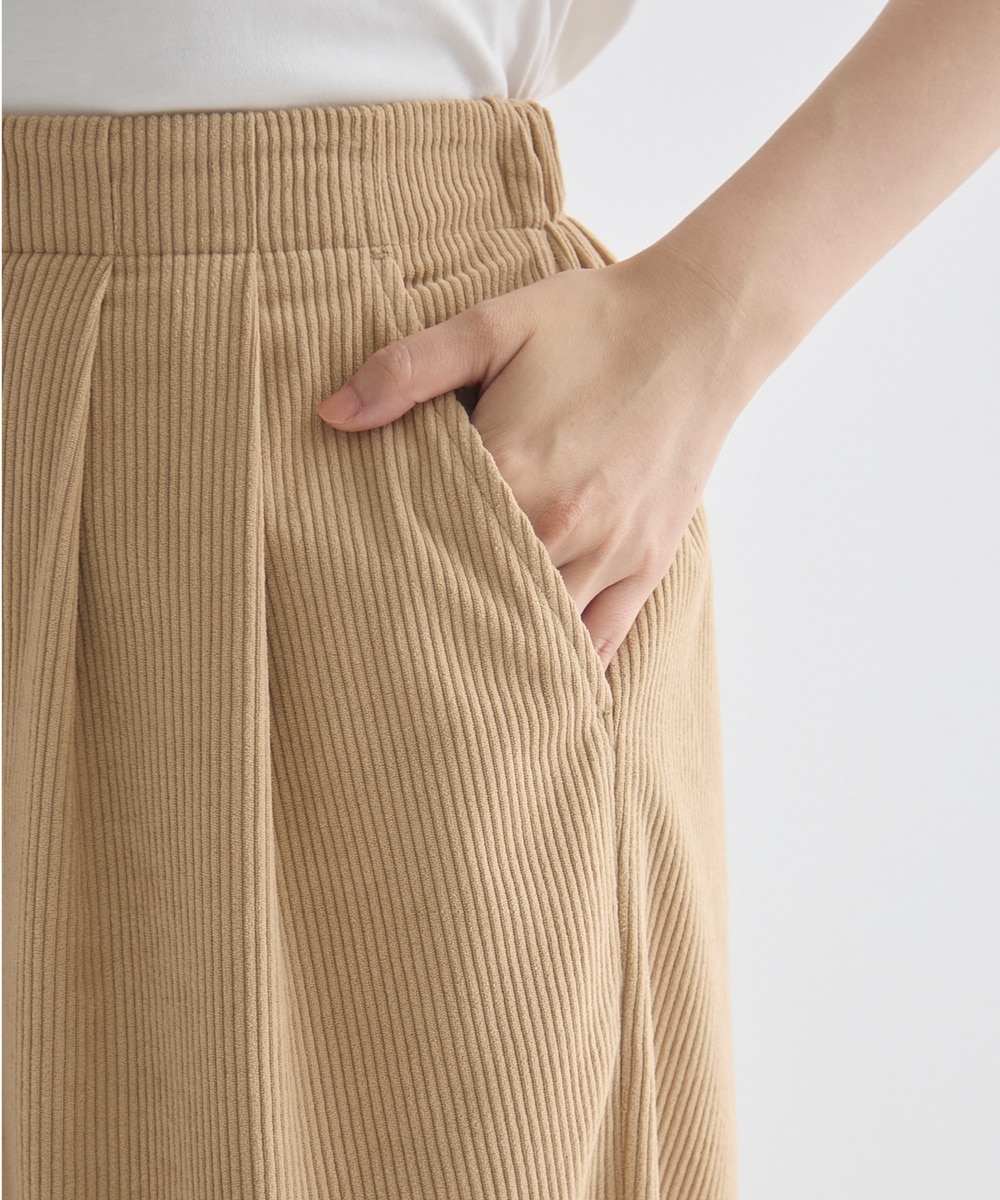 コーデュロイワイドパンツ＜大きいサイズ有＞【Otona Purete】 通販