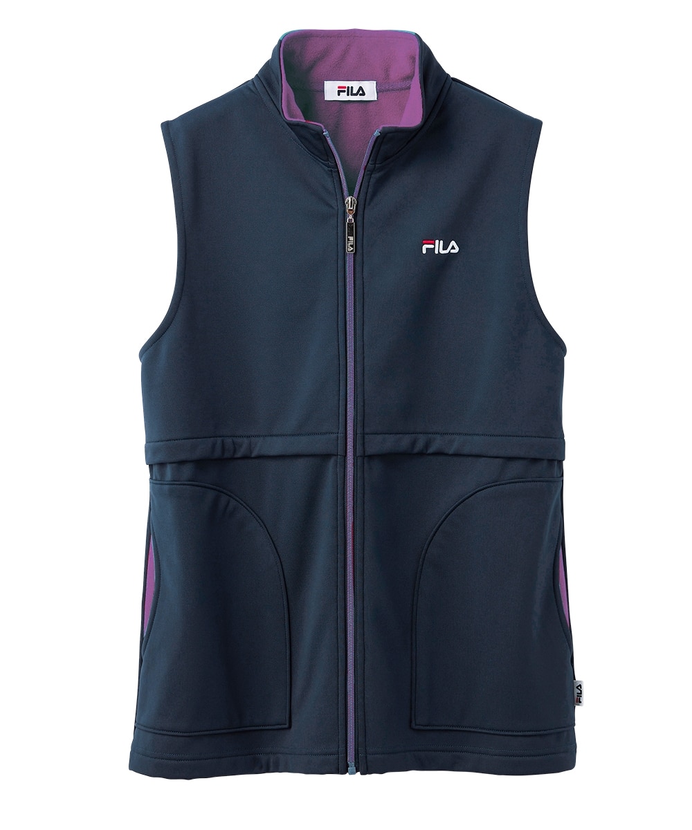FILA〉防風ジャージベスト 通販【ニッセン】